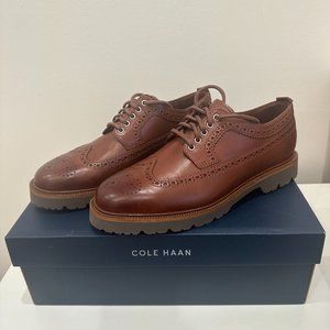 COLE HAAN Men's American Classics Longwing Oxfords